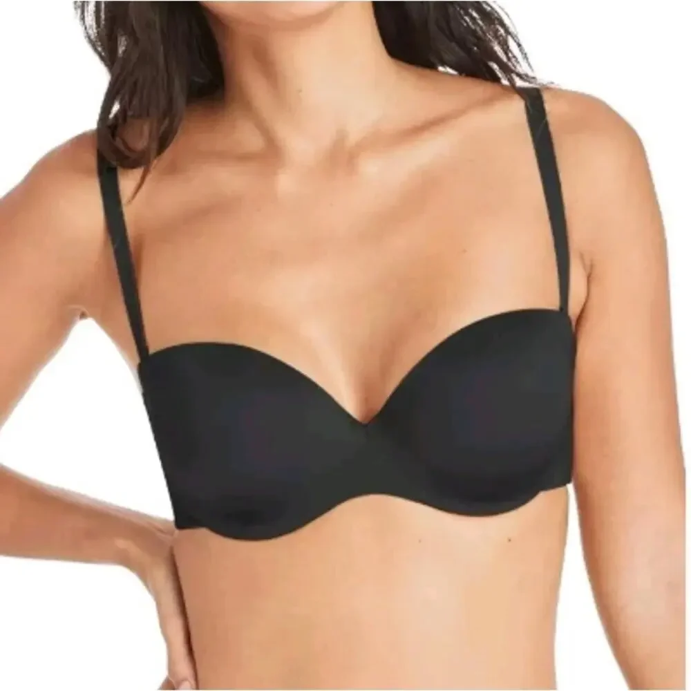 NEW MACY’S MAIDENFORM Custom Lift Strapless Underwire Bra Size 36D